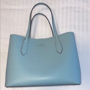 Kate Spade Blue Tote Bag with Crossbody Straps